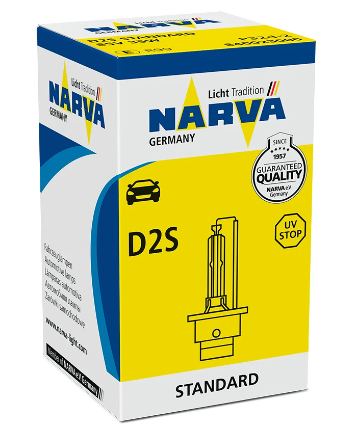 Narva D2S Ксеноновая лампа|Лампы для автомобильных фар (ксеноновые)| |