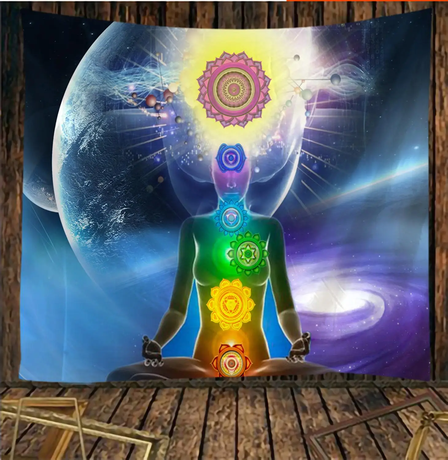 

Buddha statue tapestry aesthetic Wall Hanging Boho decor kawaii hippie Witchcraft Tapestry