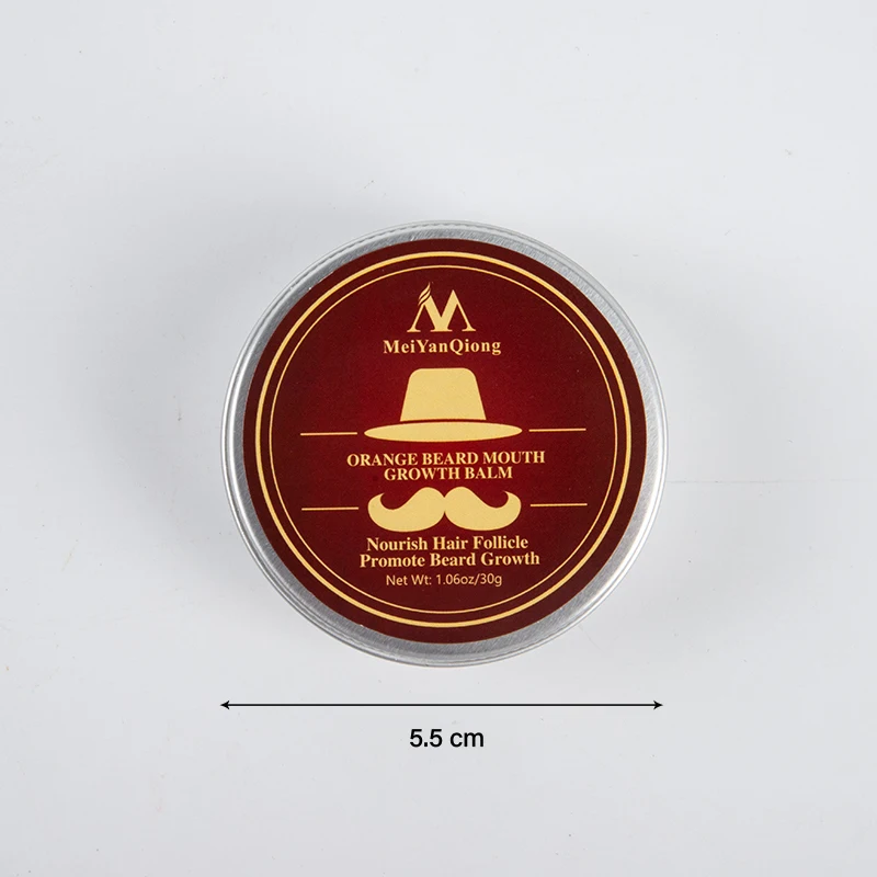 

Men's Plant Dense Tough Beard Care Cream Moisturizing Smooth Promote Growth Lubrication Cream Beard Care Cream