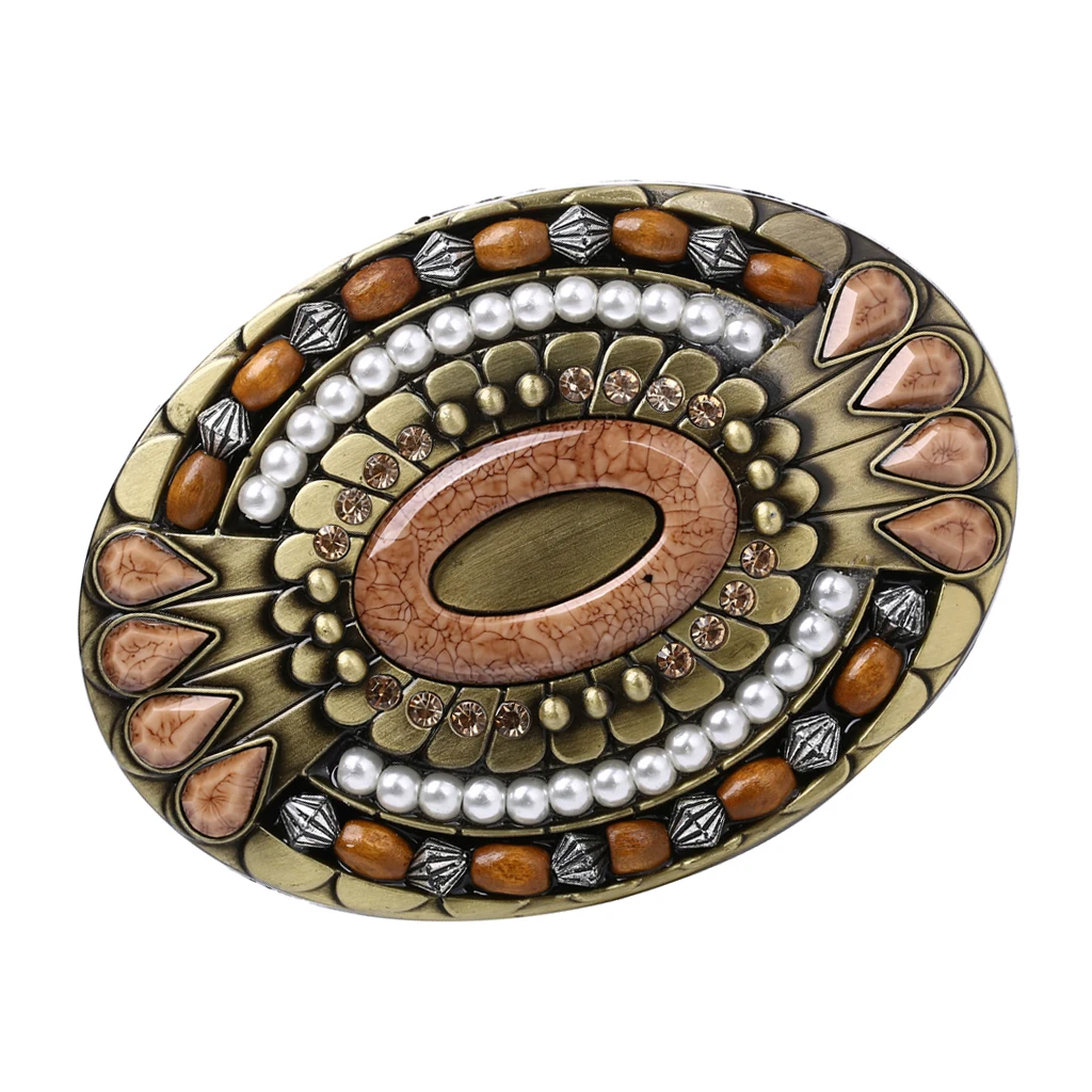 Ретро Винтаж Западный Бохо цинковый сплав мужской ремень пряжка |