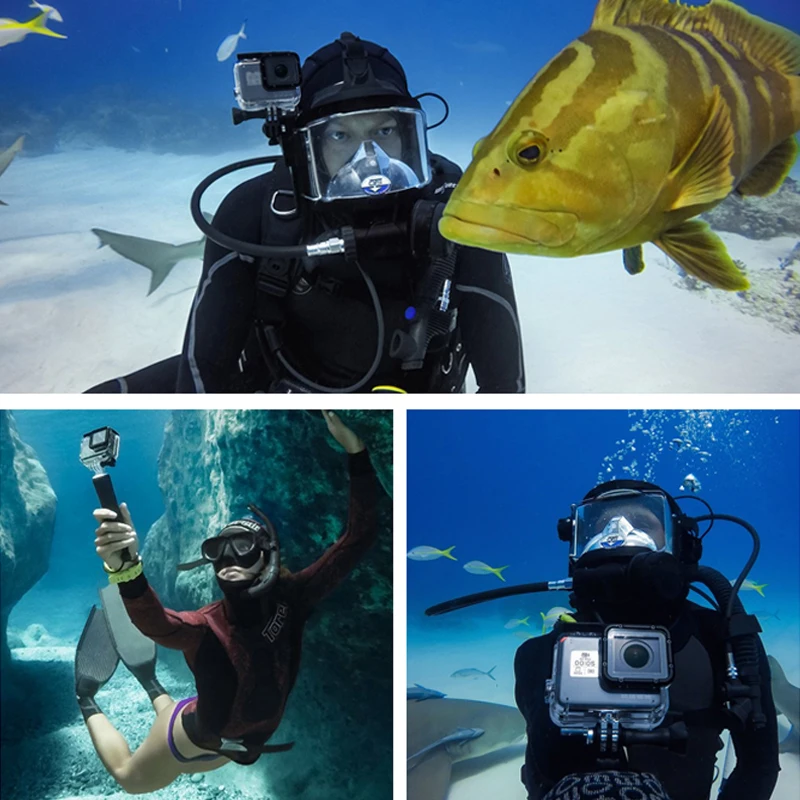 Для использования на глубине до 45 м Водонепроницаемый чехол для экшн камеры GoPro