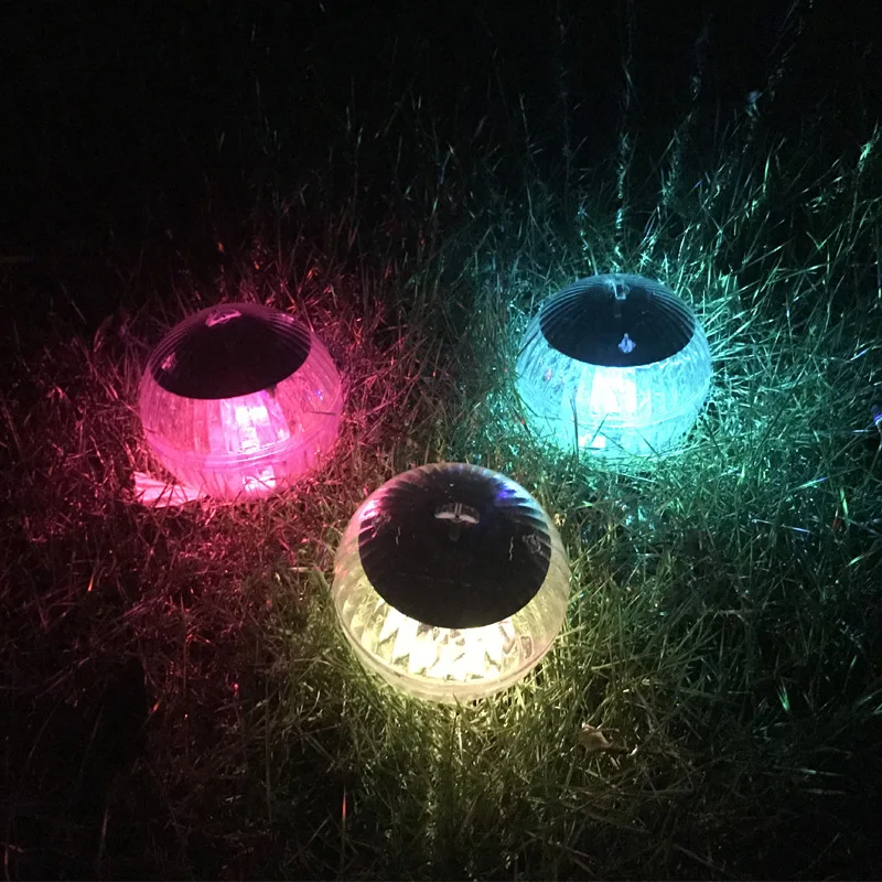 

Solar Geographic Lamp LED Outdoor Waterproof Multicolor Changing Light Courtyard Garden Corridor Decoration Water Drift Light