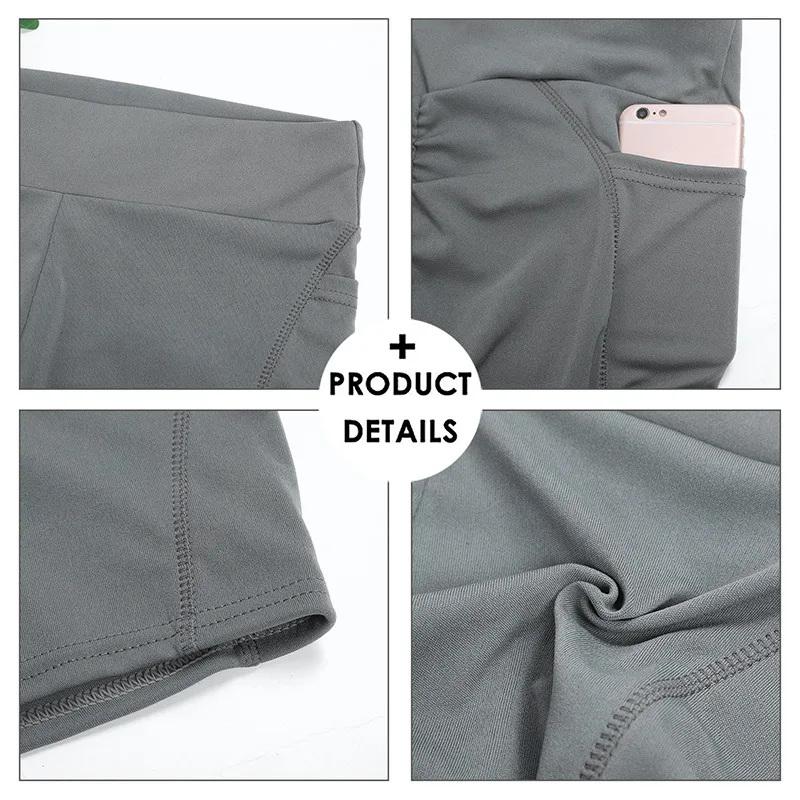 Летние спортивные шорты женские эластичные бесшовные леггинсы для фитнеса с