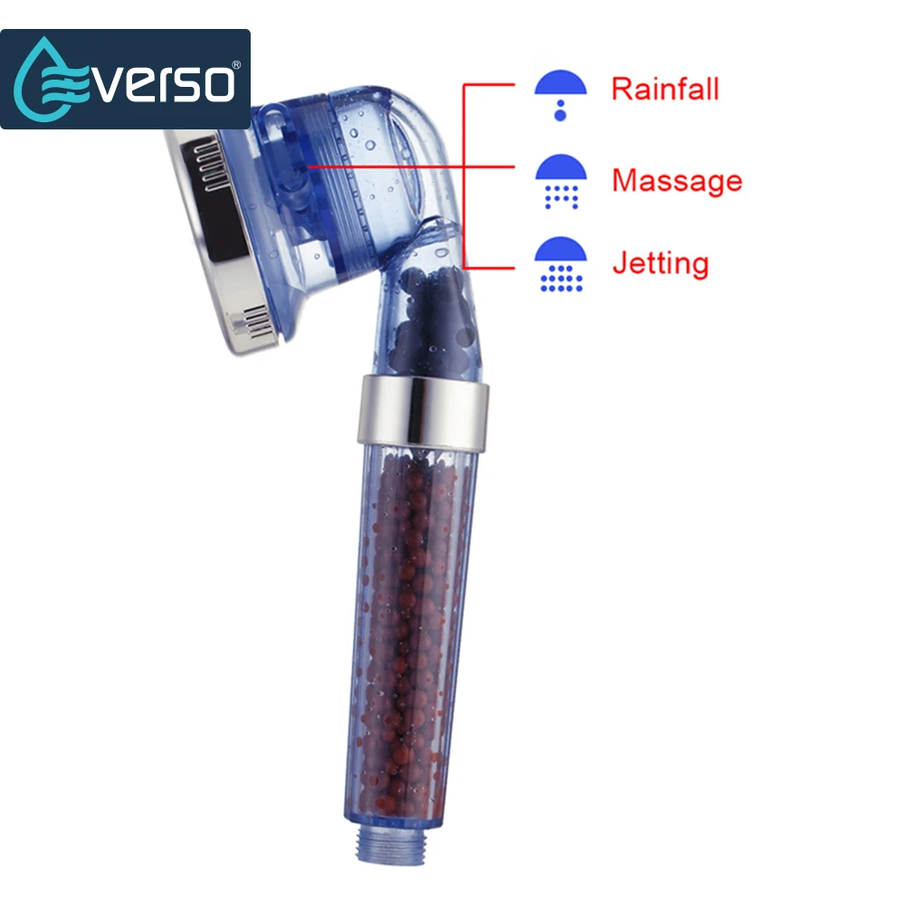 125 градусов 3 файла Ручной Душ Спа душ головка водосберегающая Замена душа |