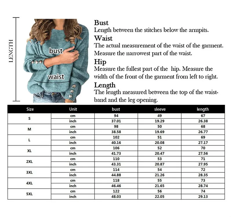 

Autumn Winter Knitted Women Sweaters Long Sleeve Button solid Sweater Tops Ladies Casual Jumper Plus Size S-5XL Lazy Pullover