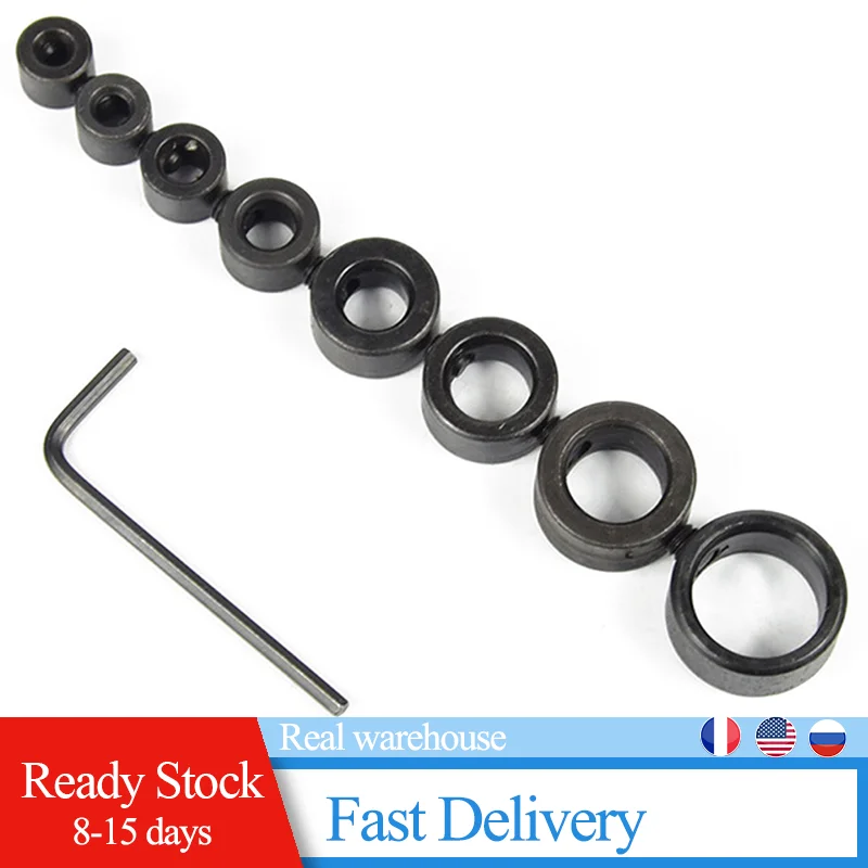 8 шт. метрическое сверло стопорный вал глубины вала для деревообработки