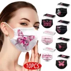 10 шт., одноразовые маски для лица, от рака груди