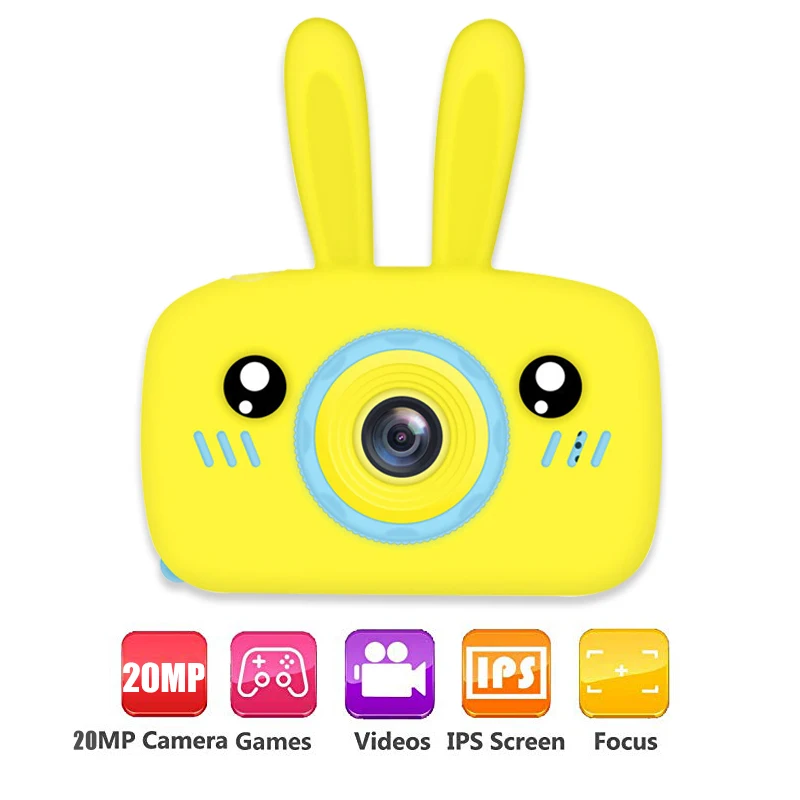 Детская цифровая видеокамера креативная 2 0 дюймовая 20 МП сделай сам