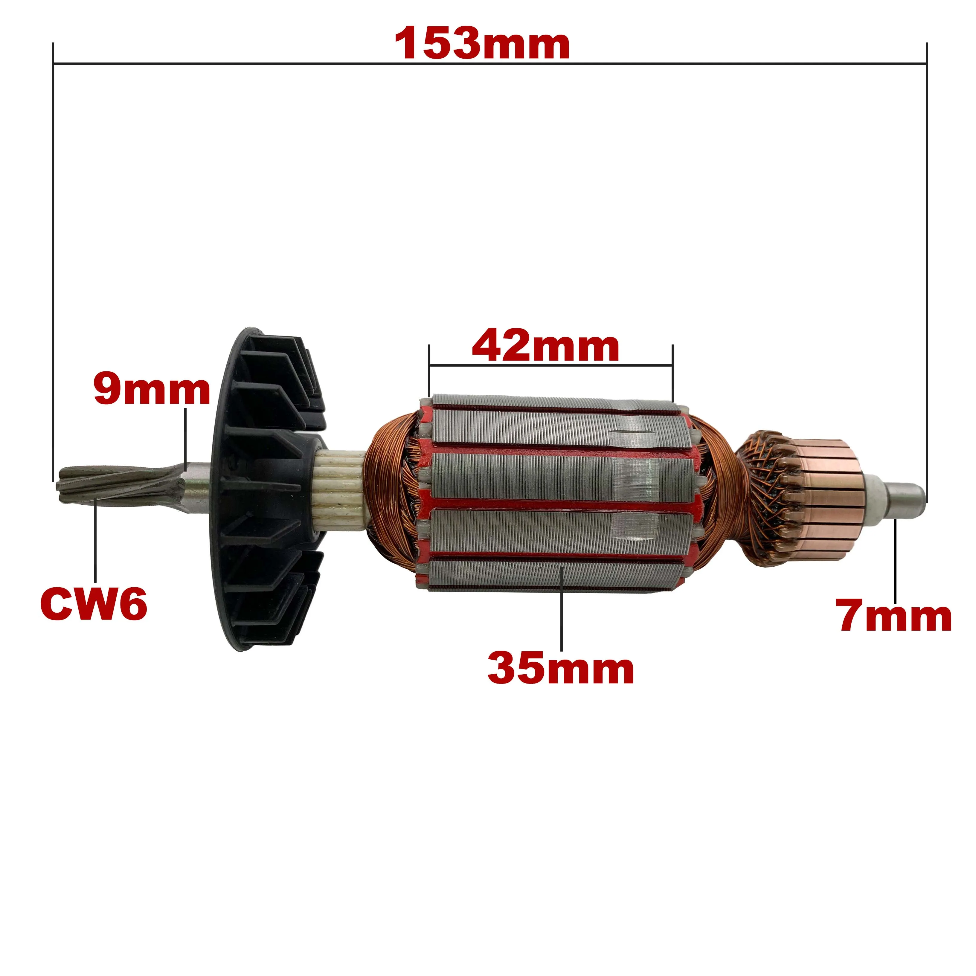 

AC220V-240V Якорь ротор замена для BOSCH Перфоратор GBH2-24 GBH2-24DSR GBH2-24DFR GBH2SE GBH2-24DRE