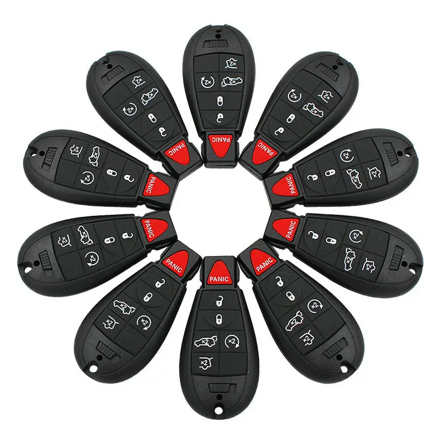 2 шт. ключ дистанционного управления 6BTN для Chrysler Town Country Jeep Grand Cherokee 2008-2012 433 МГц ID46