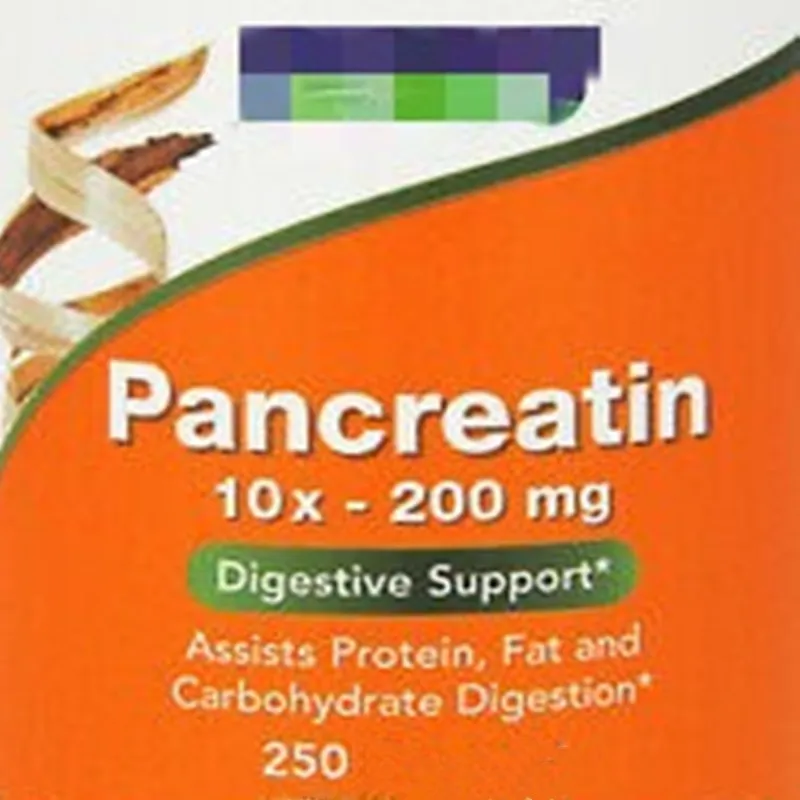 Pancreatin, 10xConcentrate, 200mg x 250pcs