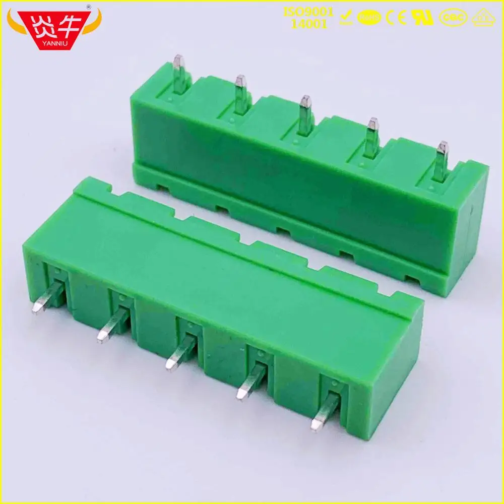KF2EDGVC 7,5 2P~ 12P разъем PCB вставной TEMINAL блок 2EDGVC 7,5 мм 2PIN~ 12PIN GMSTBVA 2,5G 1766660 PHOENIX контакт DEGSON - Цвет: 2EDGVC-7.5-5P