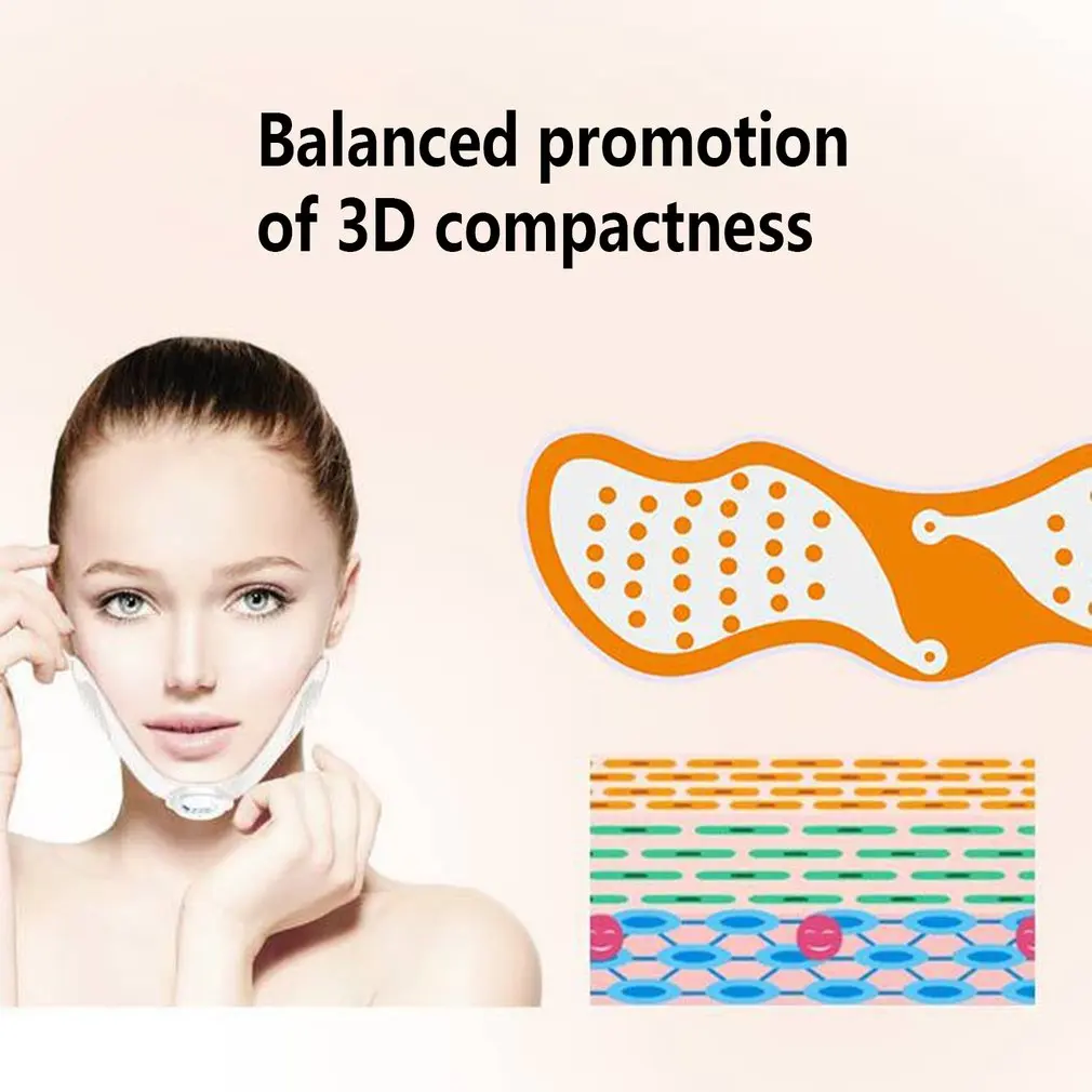 

Micro Current Face Lifting Instrument Electric Facial V Face Instrument With Lifting And Firming Function Beauty Equipment