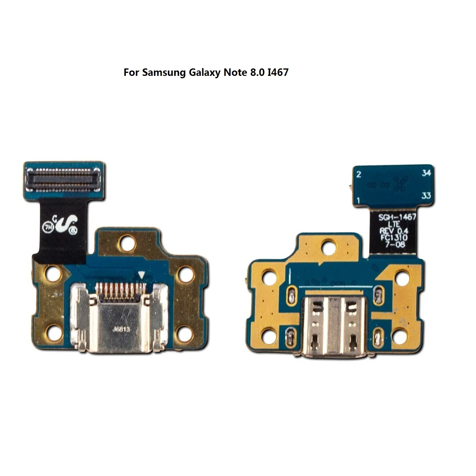 I467 Для samsung Галактики вкладка Pro 8,4 T320 T321 T700 T705 T710 T715 T310 T311 T810 T820 N5100 P6200 зарядное устройство разъём для зарядки Порты и разъёмы гибкий кабель - Цвет: I467