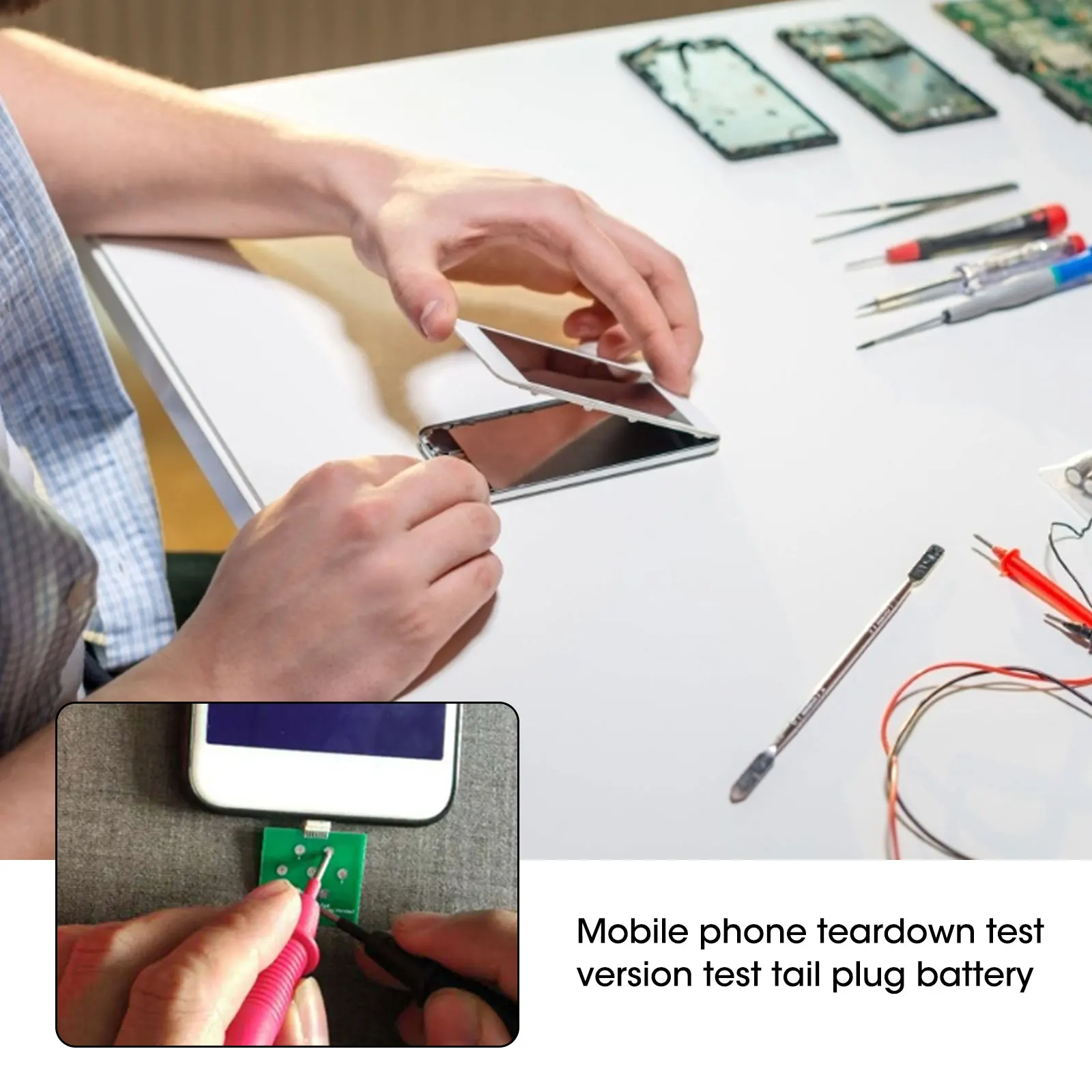 

Micro USB Dock Flex Test Board For IPhone And Android Phones U2 Battery Power Function Testing Charging Port Diagnostic Tool