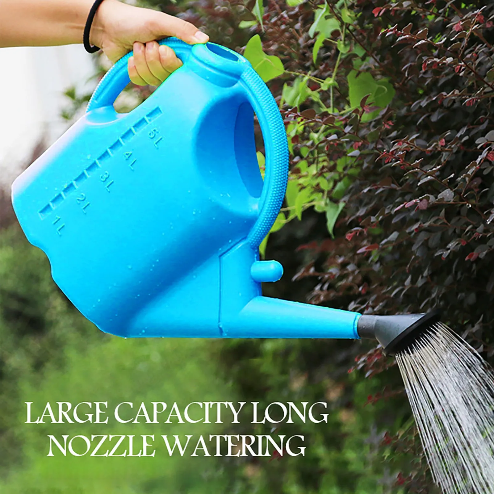 

5L Detachable Watering Can Large Capacity Watering Can for Indoor Outdoor Garden Regadera de gran capacidad Garden Water Cans