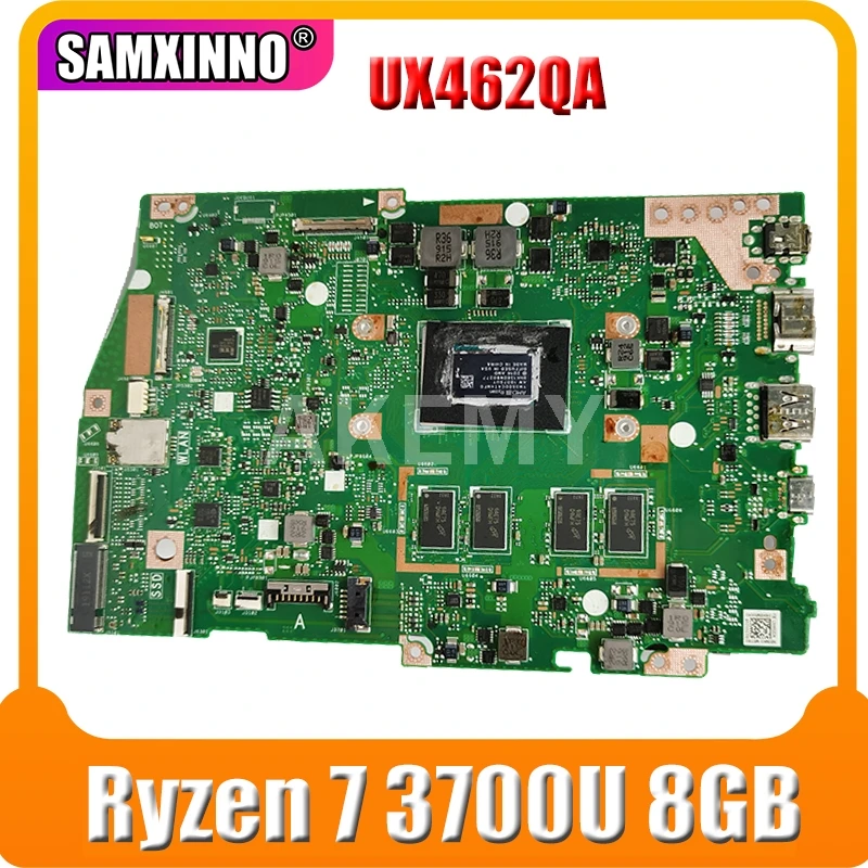 

Новая материнская плата UX462QA с Ryzen 7 3700U 8 Гб RAM для ASUS UX462Q UX462QA Laotop материнская плата