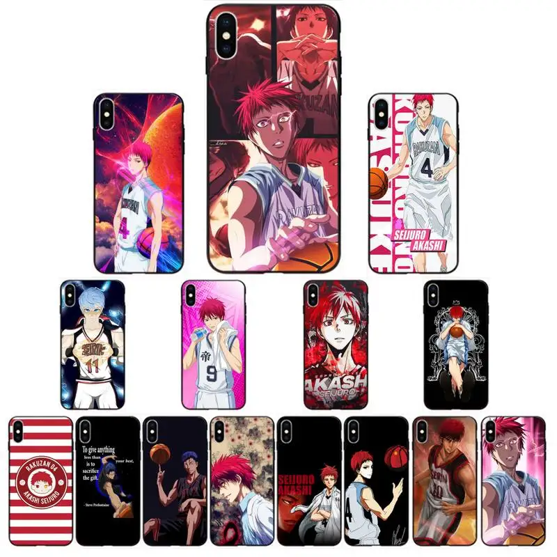 

MaiYaCa Akashi seijuro kuroko no basket Phone Case for iphone 13 11 12 pro XS MAX 8 7 6 6S Plus X 5S SE 2020 XR cover