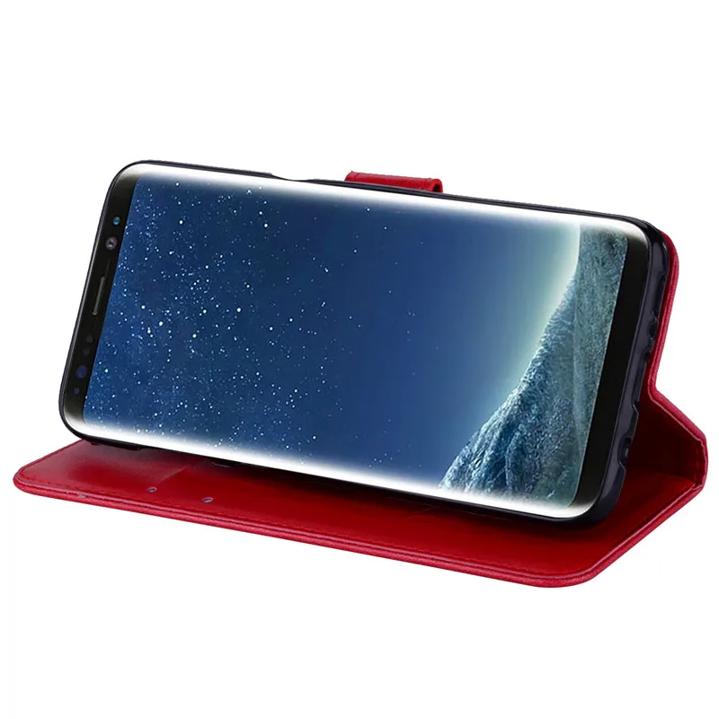 Кожаный чехол с откидывающейся крышкой для Samsung Galaxy S9 S8 плюс S7 S6 край S5 S4 S3 Neo A3 A5 J1 J3