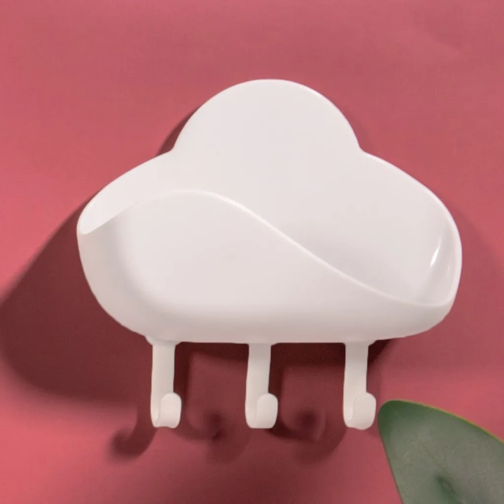 Простой настенный держатель для душа мыла губки полотенца | Дом и сад