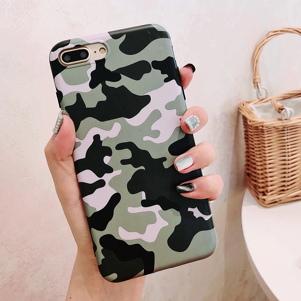 SUYACS военный камуфляжный чехол для телефона для iPhone 11 Pro Max XR X XS Max 6 6S 7 8 Plus Гибкая Складная мягкая задняя крышка