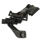 Тактическое металлическое Крепление NVG + полимерный кронштейн J-Arm адаптер для шлема очки ночного видения PVS-14 подходит для шлема M88 Fast Mich