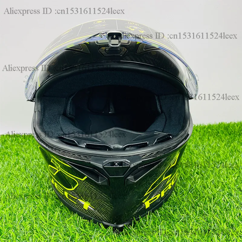 Full Face Motorcycle Helmet Pista GP R Project 3.0 Carbon Fiber Motocross Racing Motobike | Автомобили и мотоциклы