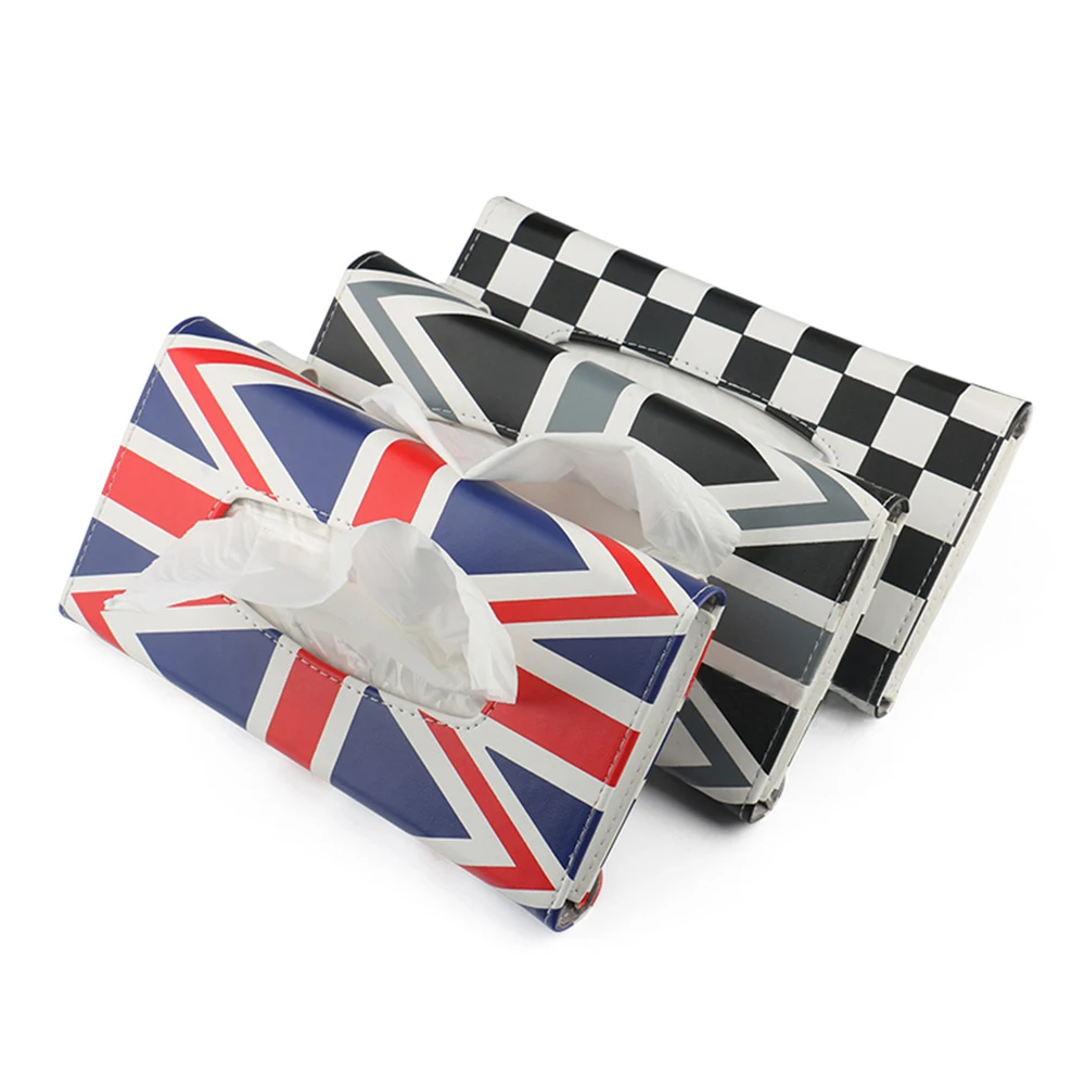 Автомобильный козырек для салфеток солнцезащитный бумажный держатель чехол Mini