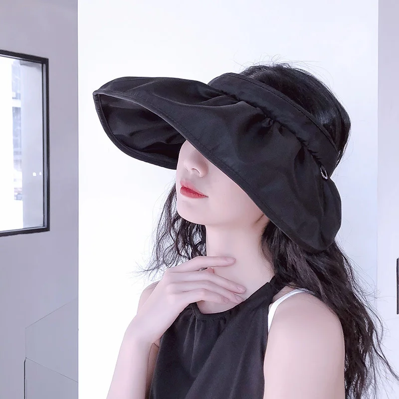 

Summer Sunscreen Hat Female Sunshade Outdoor Fisherman's Multi-functional Anti Ultraviolet Thin Sports Shell
