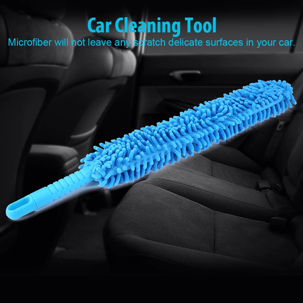 

Super water absorption Car Wash Cleaning Tool Wheel Cleaner Long Soft Flexible Microfiber Cleaning Brush Car Care Cleaning