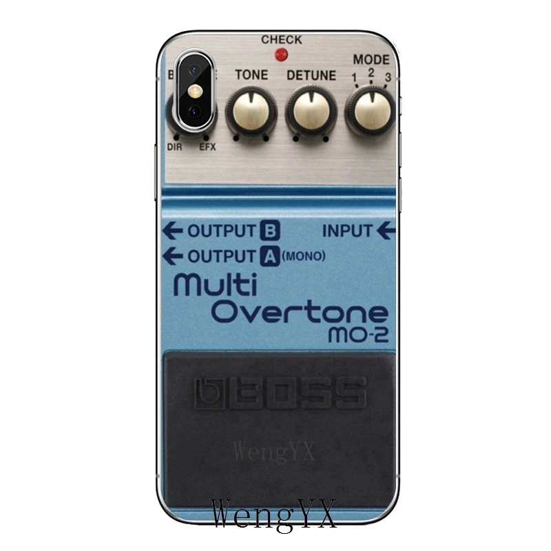 For Xiaomi Redmi 7 7A note 8 pro k20 Mi A3 9t CC9 CC9e 9 lite SE Boss Distortion Pedal Silicone phone case | Мобильные телефоны и