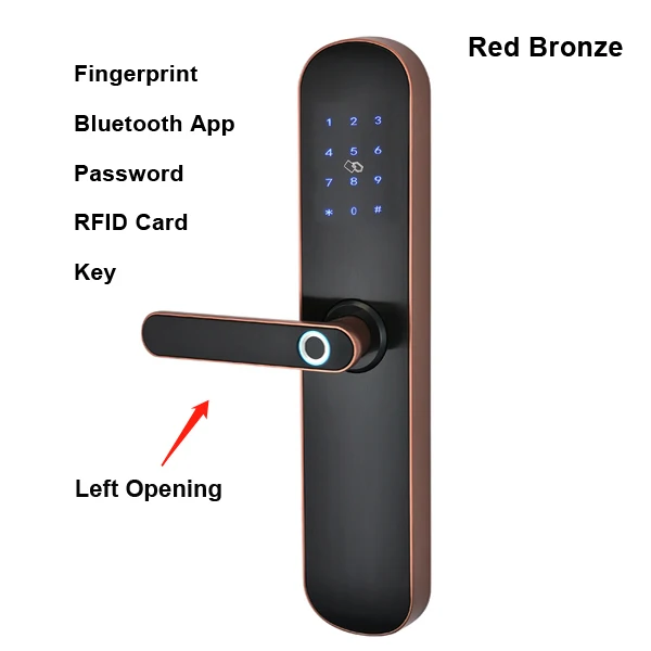 Front panel of YS018F fingerprint lock for sales after service | Безопасность и защита
