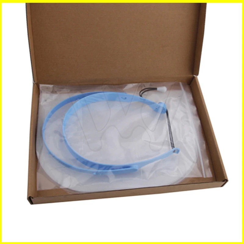 10 шт. пластиковые маски для защиты лица съемные козырьки | Красота и здоровье