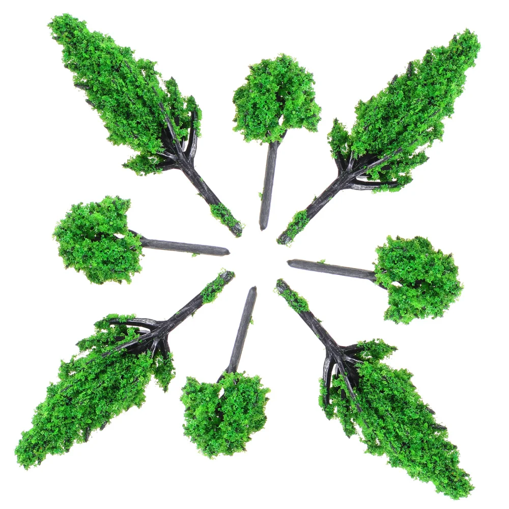 

40pcs Micro Landscape Tree Models Pine Models for DIY Crafts Building Model