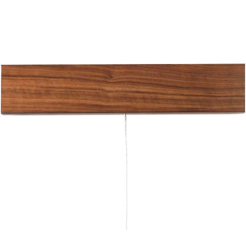 Скандинавские деревянные настенные светильники Светодиодные комнатные