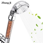 Насадка для душа ZhangJi, 80 мм, сверхбольшая панель, спа, водосберегающий фильтр, анион, ручной ABS высокого давления, высокое качество и долговечность