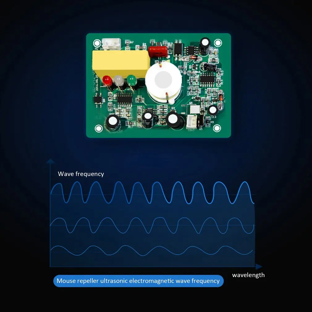 

Pest Control Ultrasonic Pest Repeller Mosquito Killer Electronic Anti Rodent Insect Repellent Mole Mouse