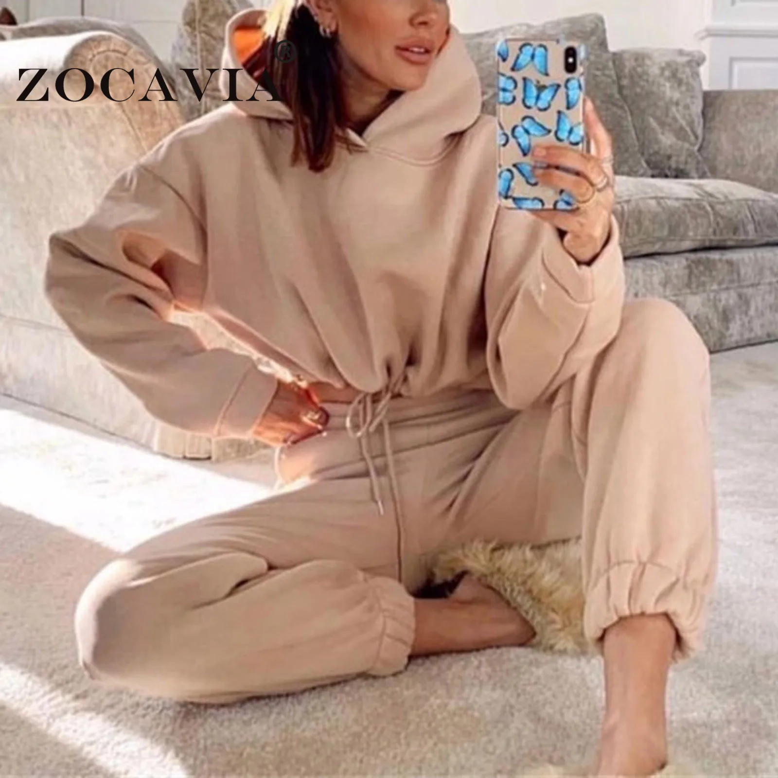 

Hoodies Pant Suits Two Piece Set Women Festival Clothing Tracksuit Women Sweatshirt Pants Female Clothing Sets Trouser Suits