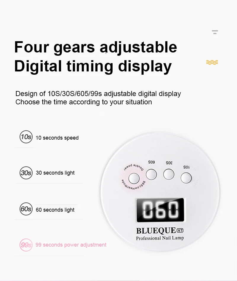 

168W Nail Dryers Machine LED Uv Nail Lamp Fast Drying Gel Nail Polish Lamp 30s/60s/99s Auto Sensor Manicure Salon Tools TSLM1