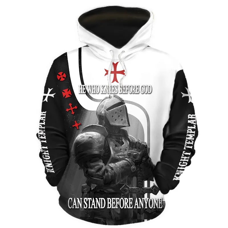

Knights Templar 3D Printed Jacket Men/women Casual Streetwear Hoodies Boys Hip Hop Hoody Sweatshirts Mens Hipster Clothes KJ031