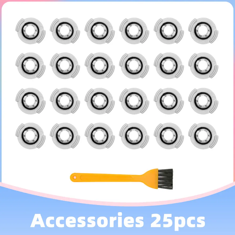 

For Xiaomi Mi Robot Mijia 1 Roborock S5 S6 E2 Robotic Vacuum Cleaner Replacement Spare Parts Water Tank Filter 24 Pcs Per Set