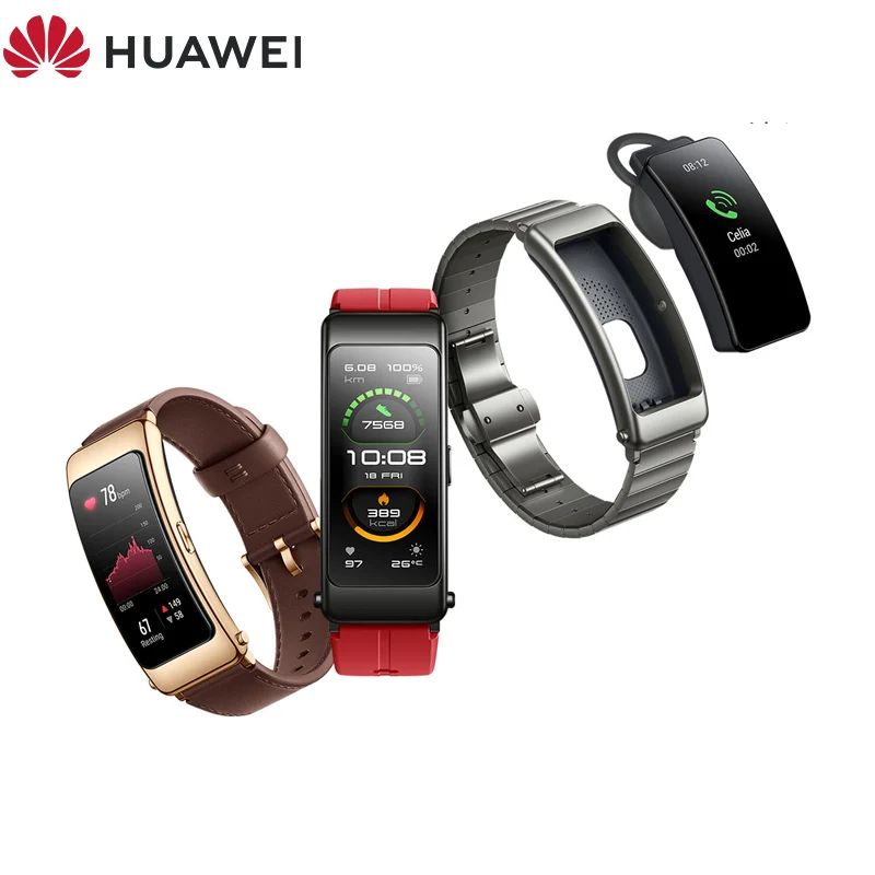 Новинка 99% смарт-браслет Huawei Talkband B6 B5 с Bluetooth носимые спортивные браслеты