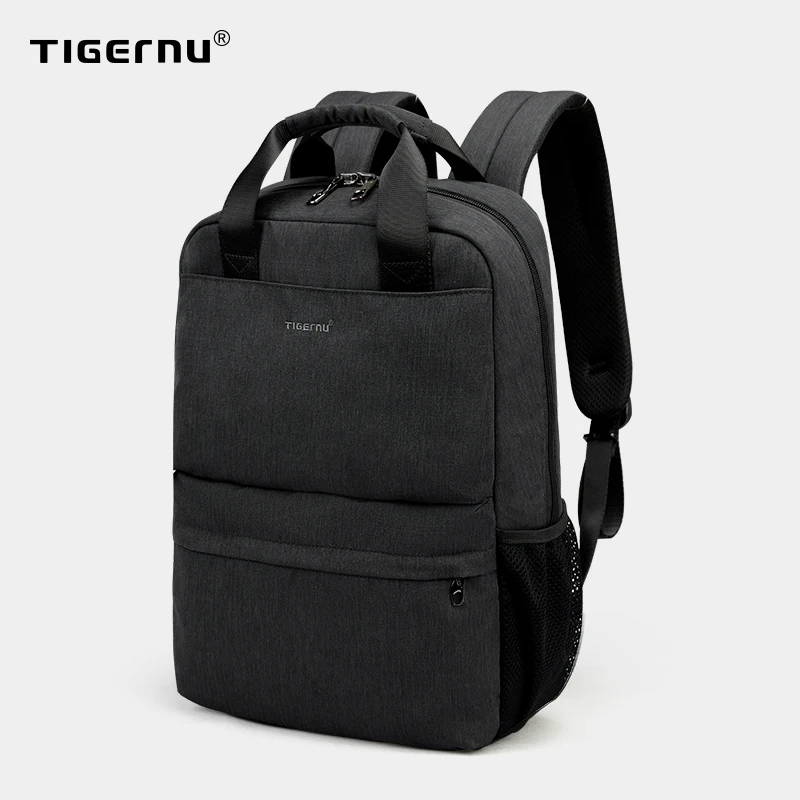 Бренд Tigernu повседневный Модный женский школьный рюкзак с USB зарядкой для ноутбука