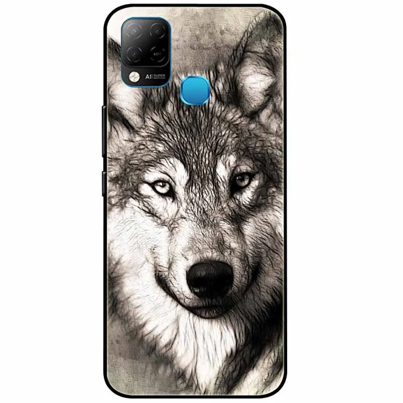 for infinix hot 10s case phone cover for infinix hot 10s nfc cases soft silicone back funda for infinix hot 10t coque cute tpu free global shipping