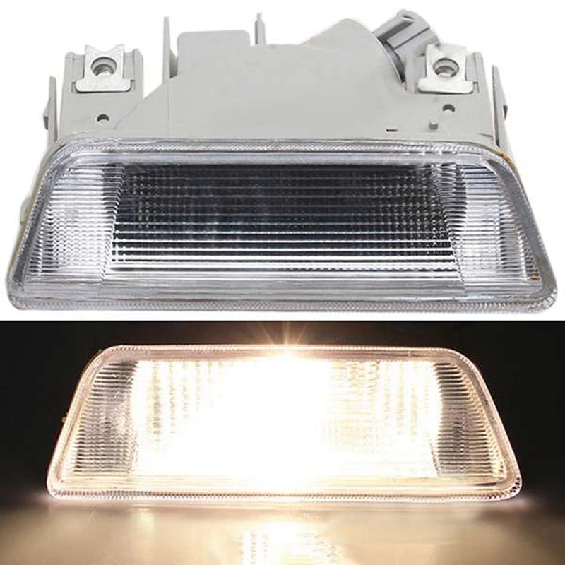 Автомобильный задний бампер отражатель белый прозрачный противотуманные лампы