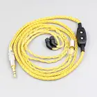 LN007352 16 Core OCC позолоченный плетеный кабель для наушников для AKR03 Roxxane JH аудио JH24 Layla Джерри Харви JH13v2 Pro