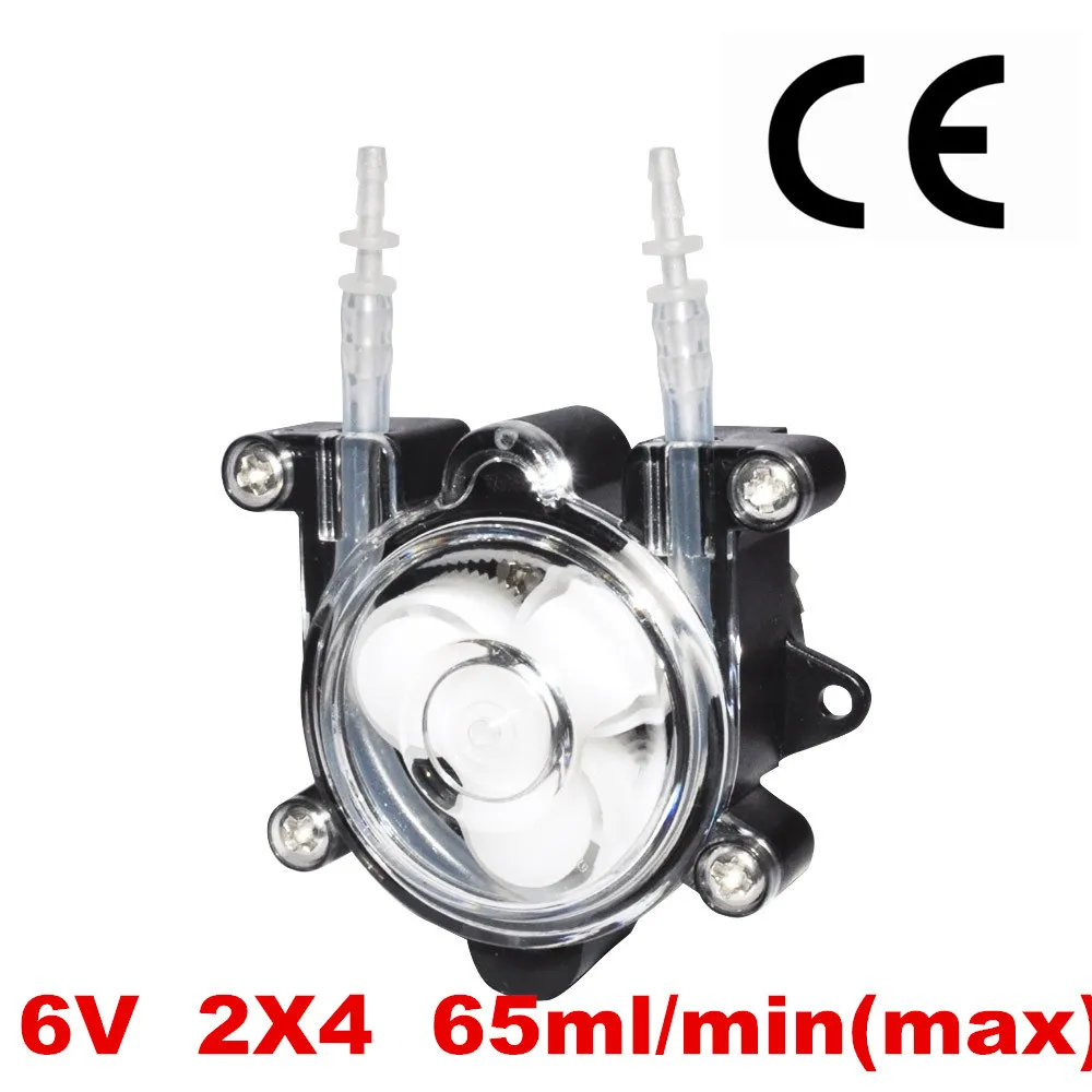 Дозирующий насос постоянного тока 6 в перистальтическая головка