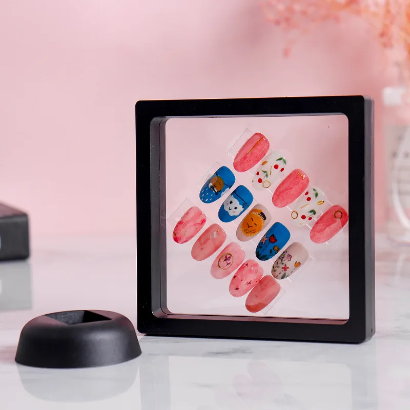 VIP 25PC PE suspension frame Nail model display photo Color card stand Jewelry hanging | Красота и здоровье