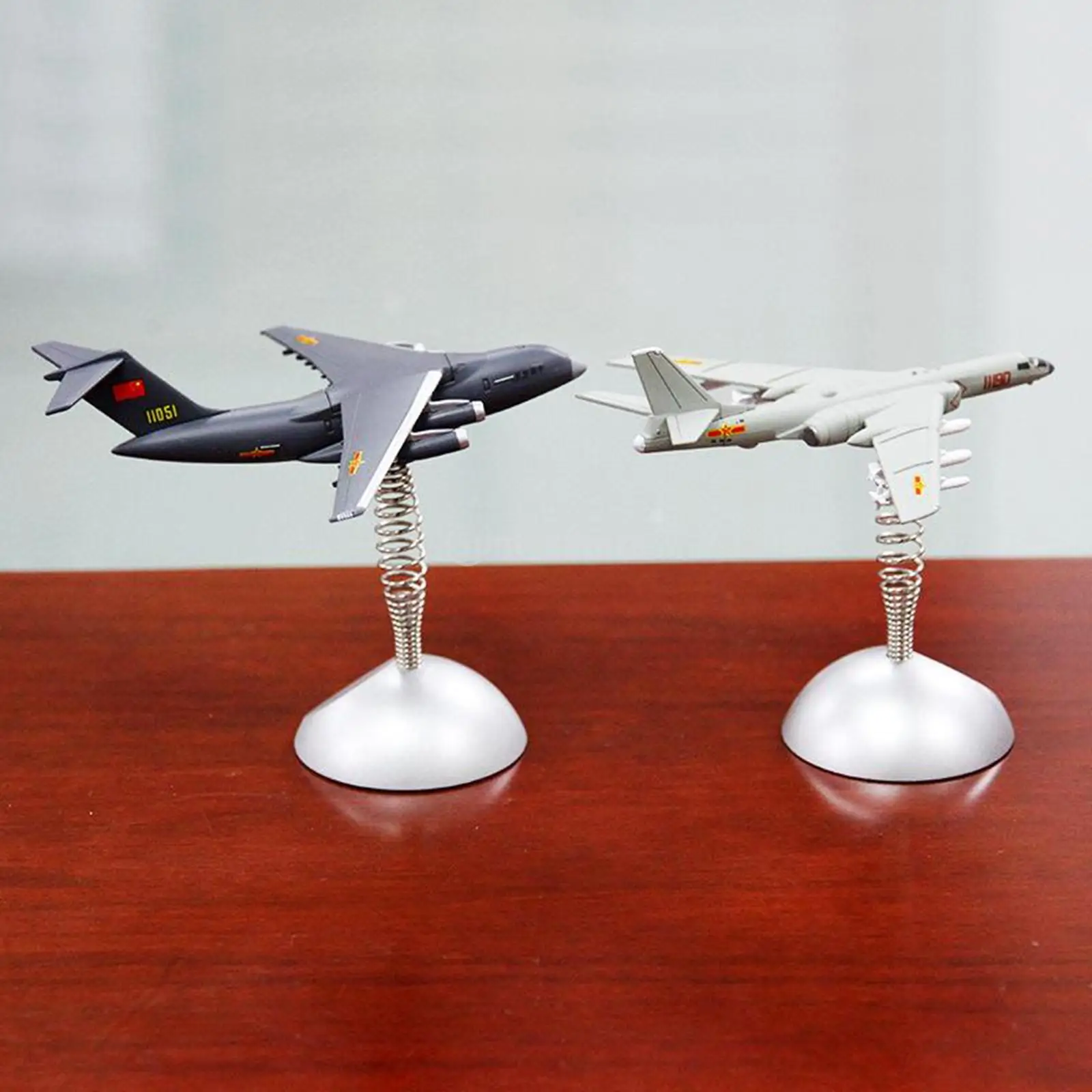 

Army Aircraft Model w/ Stand Car Desktop Decoration Ornament Gift Collection