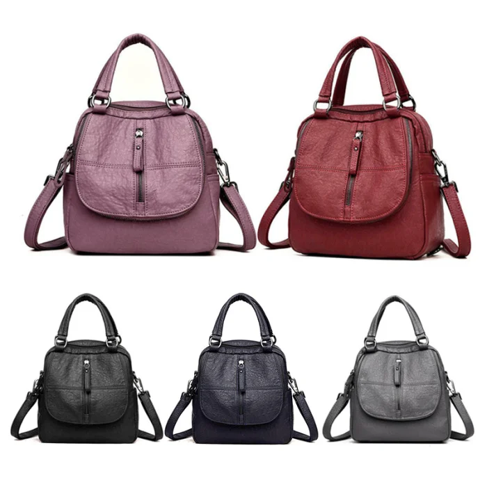 Женский рюкзак из искусственной кожи, многофункциональный рюкзак mochila, женская сумка через плечо на молнии для путешествий, сумка для путешествий O66